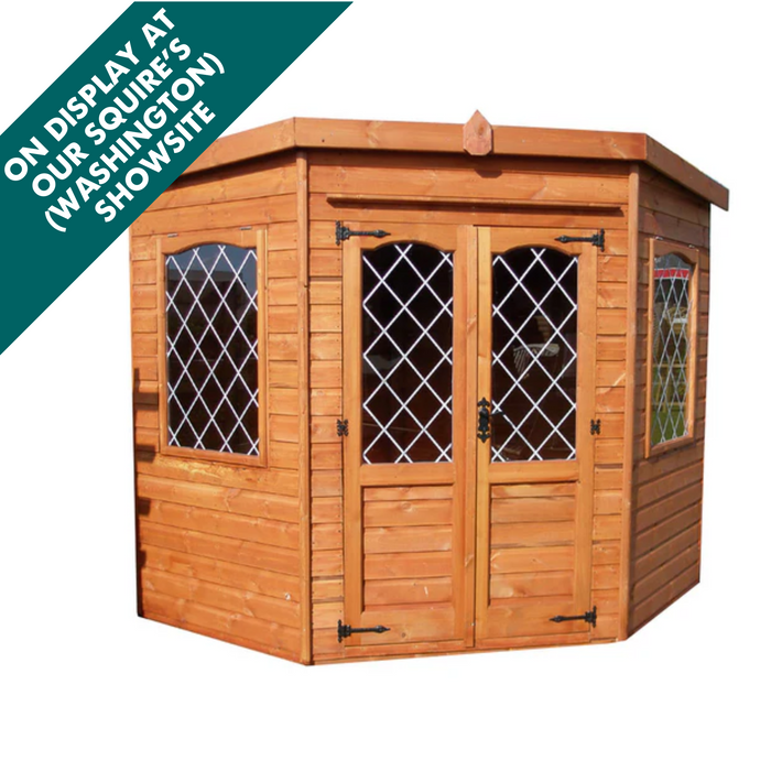 Corner Summerhouse Leaded