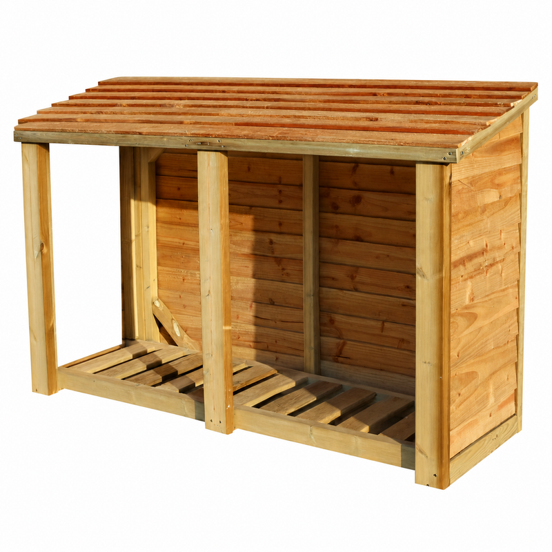 6X4 Log Store – Ashdown Garden Buildings