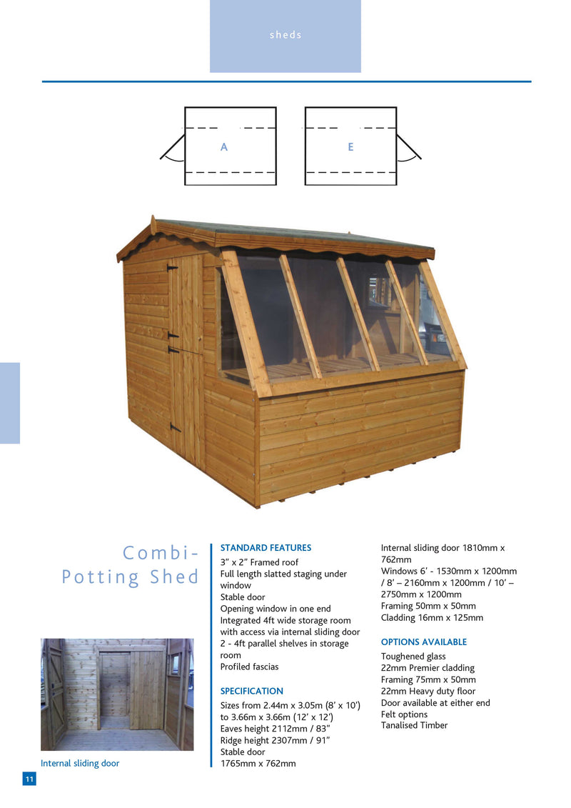 Combi-Potting Shed