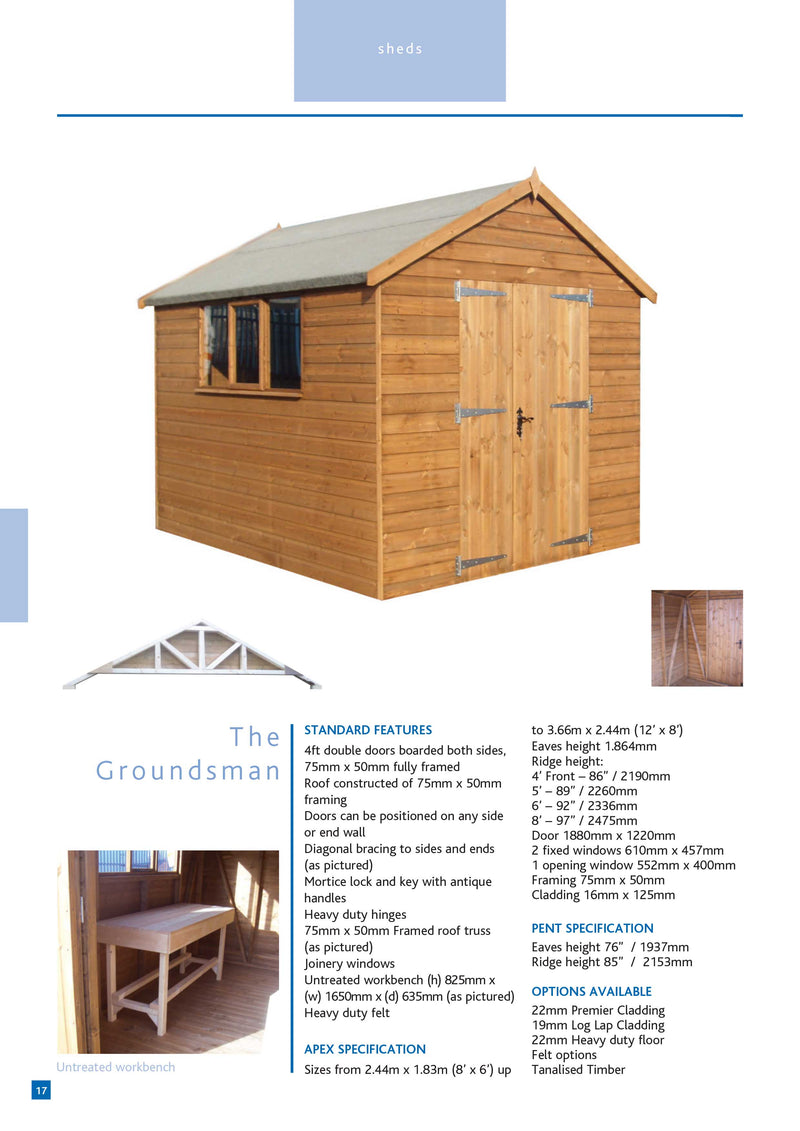 Groundsman Shed