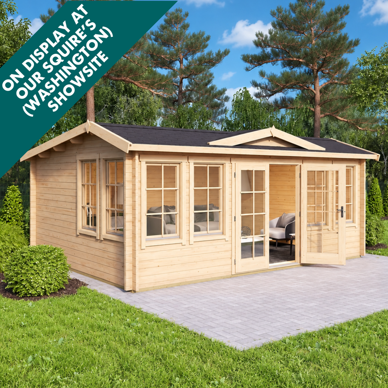 Balmoral 44 Log Cabin – 5.3m × 3.8m