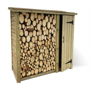 Ashdown Garden Buildings - West Sussex Shed Showroom - Log Store With Tool Store