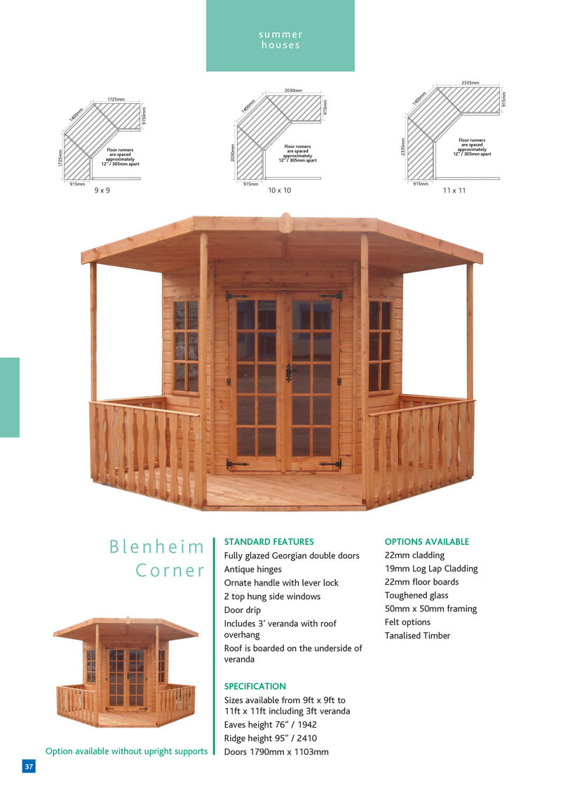 Blenheim Corner Summerhouse