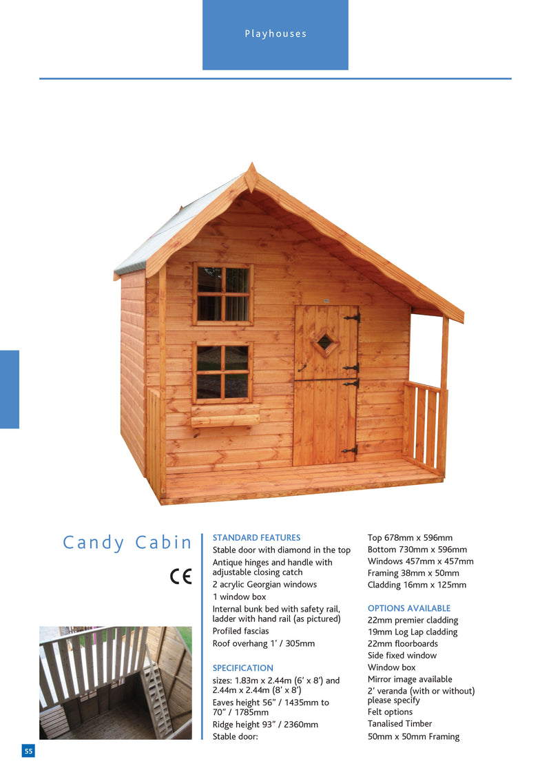 Candy Cabin Playhouse