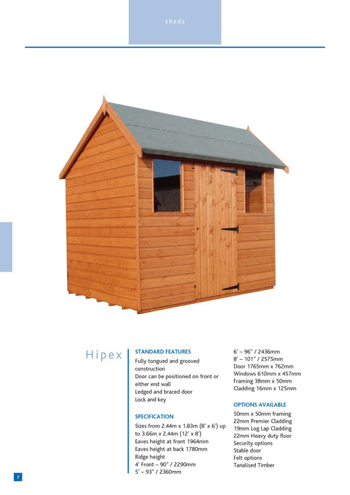 Hipex Shed