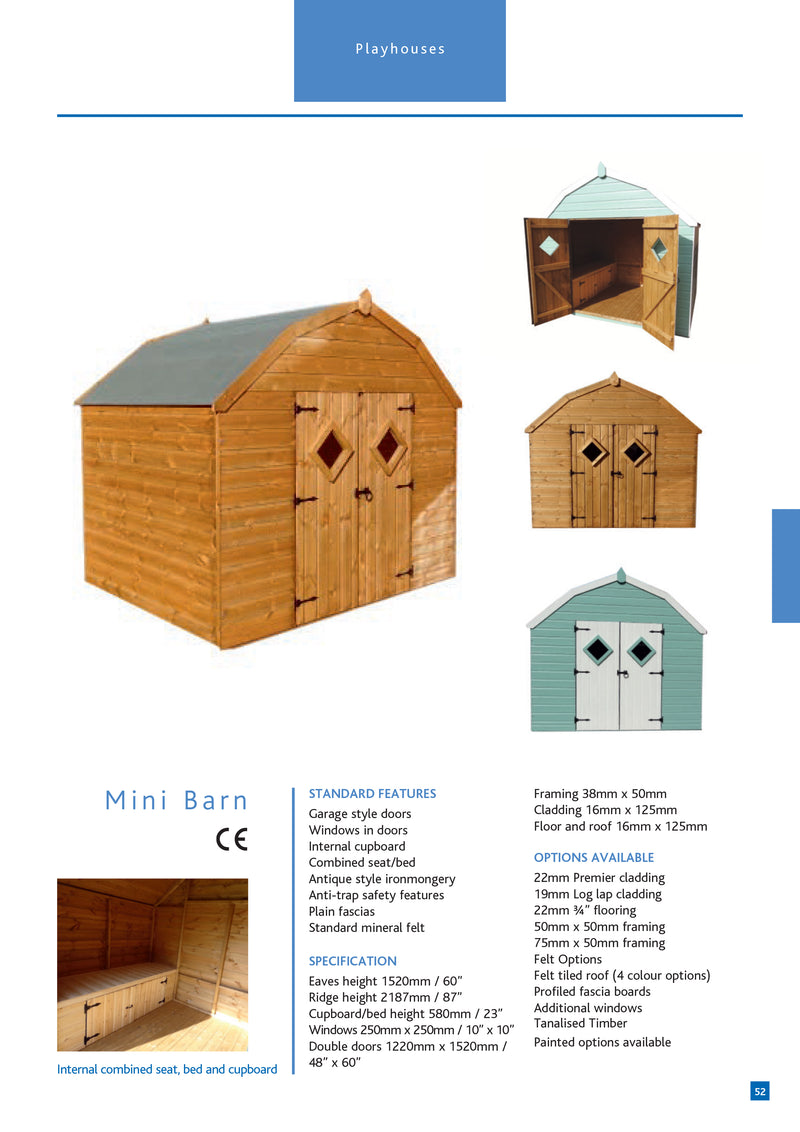 Mini Barn Playhouse