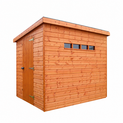 Security Pent Shed – timber pent shed