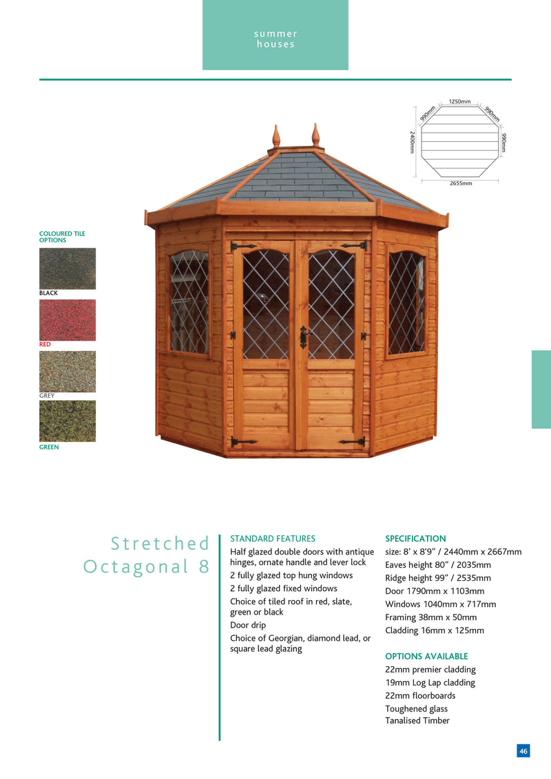 Stretched 8 Summerhouse product image