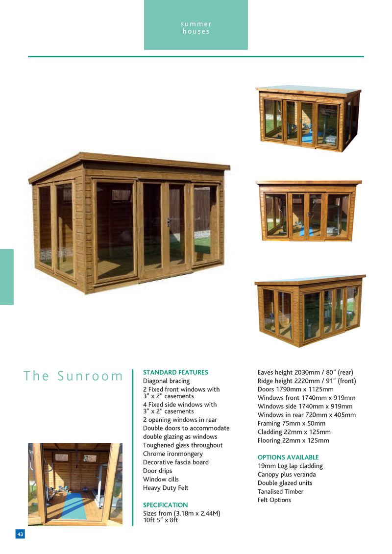 The Sunroom Summerhouse