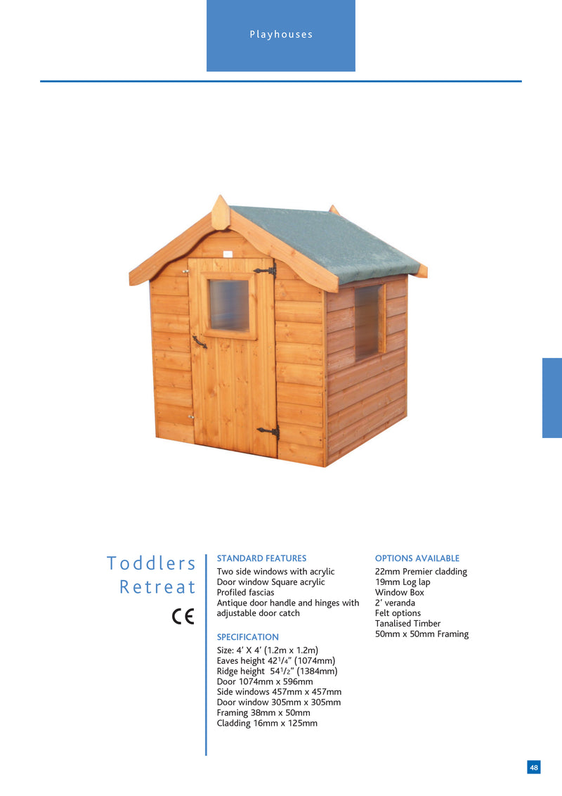 Toddlers Retreat Playhouse