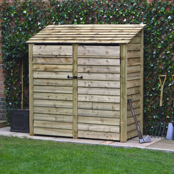 Hambleton Log Store - 6ft Tall x 6ft Wide