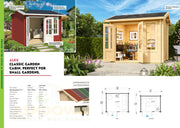 Alex Log Cabin - Wooden Garden Room - Timber Summerhouse - Garden Cabin - Ashdown Garden Buildings