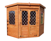 Corner Summerhouse Leaded - Ashdown Garden Buildings Sussex Sheds