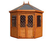 Stretched Octagonal 8 Ashdown Garden Buildings Sussex Sheds