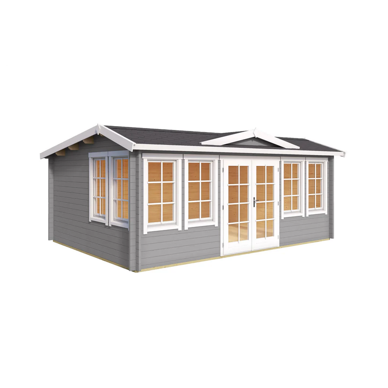 The Clock House - 5.3M x 3.8M - 44MM LOG CABIN
